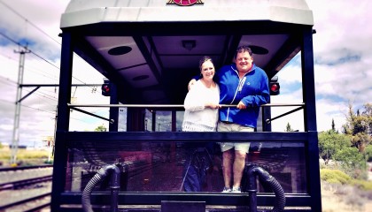 A 50th birthday surprise on board Rovos Rail
