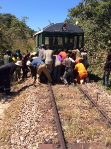 Derailment in Klowezi