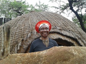 Traditional zulu woman