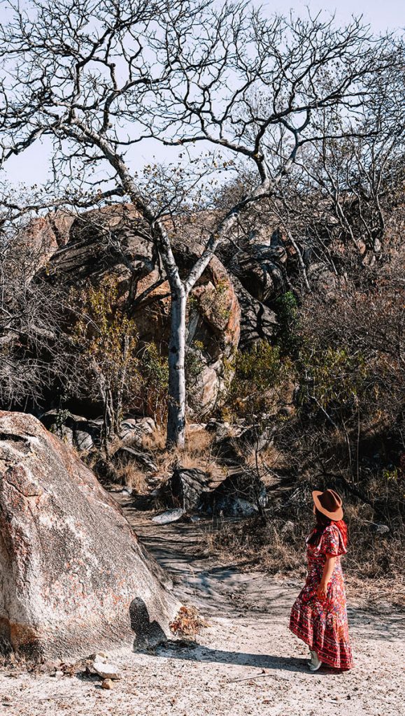 Stone art at Matobo National Park