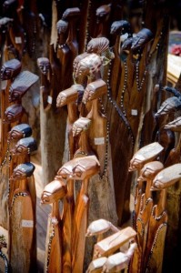 Wooden African Sculpture 