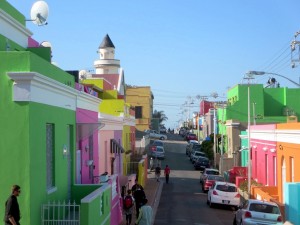 Colourful buildings